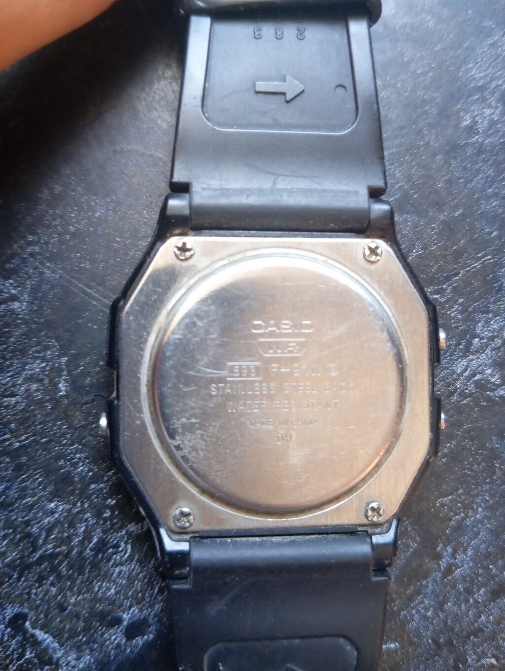 CASIO F-91W rəqəmsal qol saatı - Model: F-91W (arxa qapaqda və — Qol saatları, Xırdalan (2)