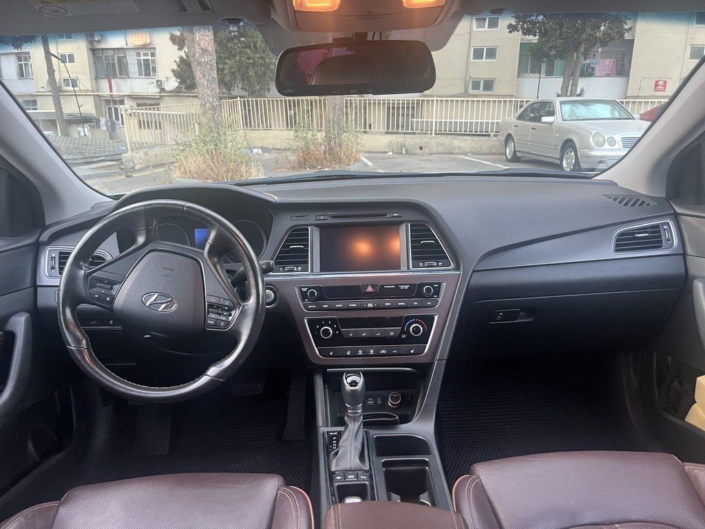 Hyundai Sonata, 2.0 L, 2016 il, 164 000 km — Avtomobillər, Bakı (5)