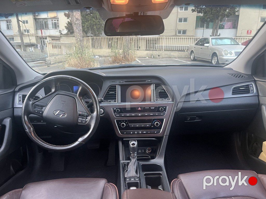 Hyundai Sonata, 2.0 L, 2016 il, 164 000 km — Avtomobillər, Bakı (5)