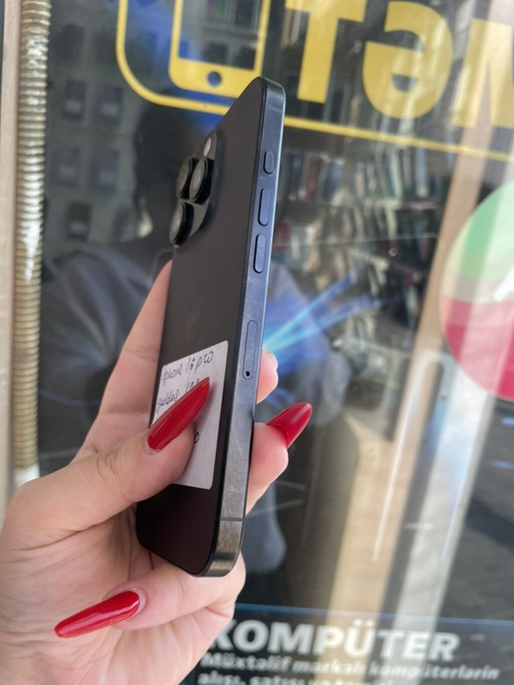 IPhone 16 Pro, 128 GB, Qara, Face ID — Apple iPhone, Bakı (2)
