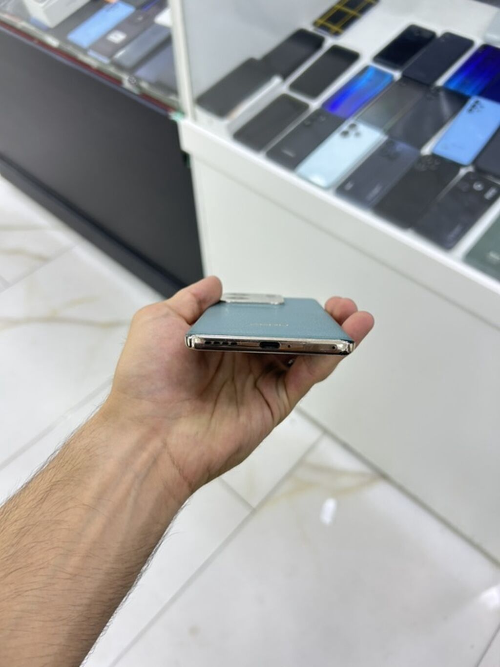 Infinix Zero 30, 256 GB, rəng - Göy, Simsiz şarj, Face ID — Infinix, Gəncə (4)