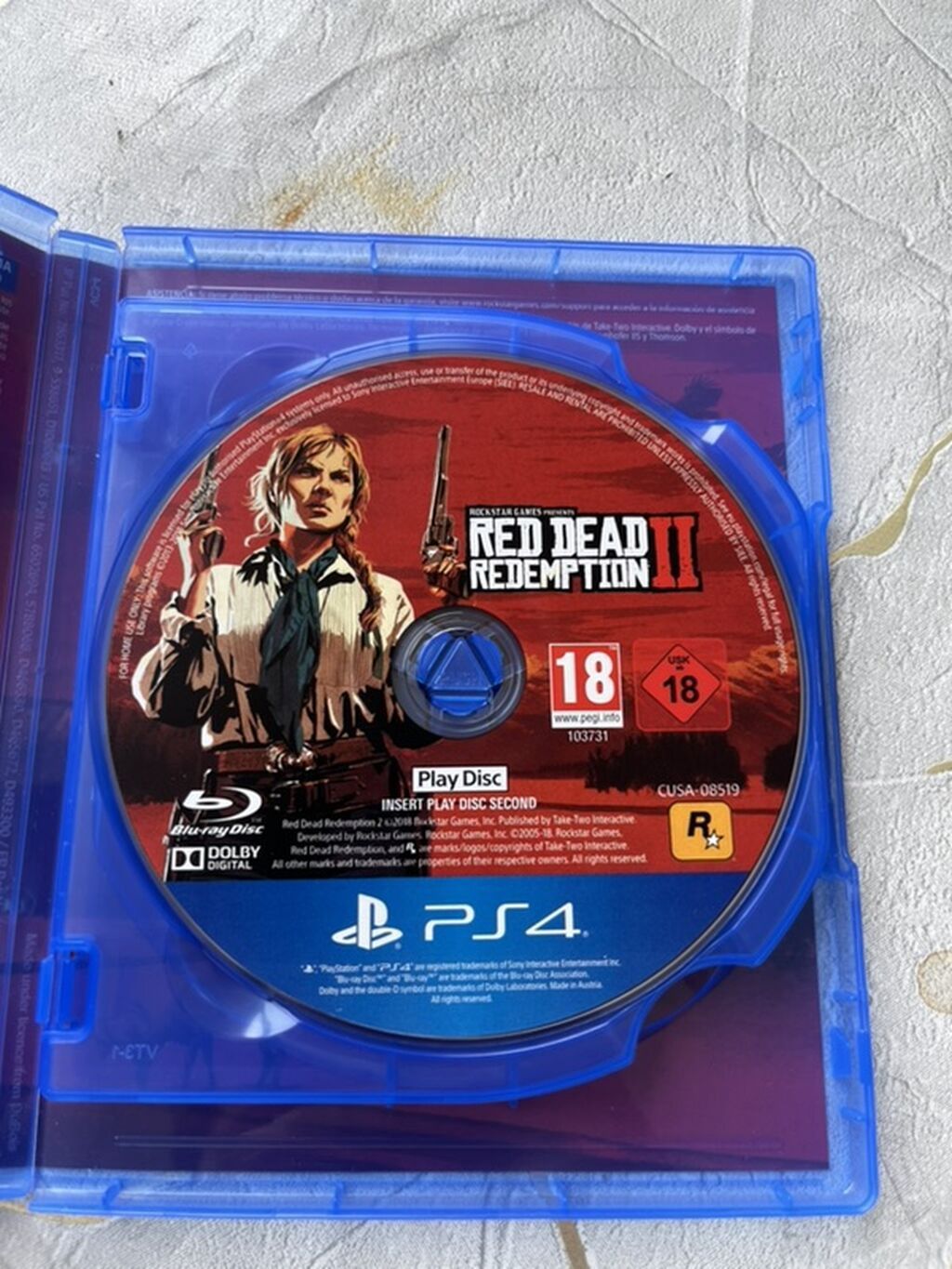 Red Dead Redeption 2 diskidir PS4-də də PS5-də də rahat bir şəkildə — Elektronika, Masazır (4)