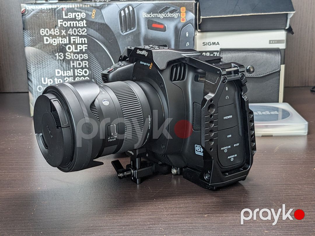 Blackmagic Cinema Camera 6K Full Frame — Səs texnikası, Bakı (2)