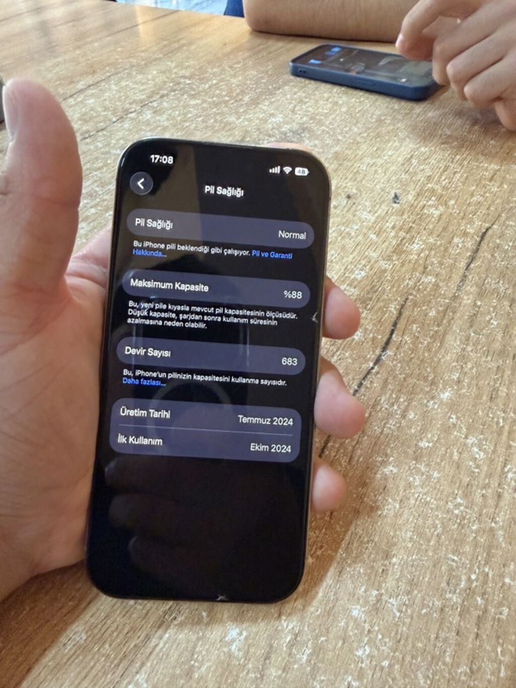 IPhone 16 Pro, 256 GB, Natural Titanium, Face ID — Apple iPhone, Sumqayıt (3)