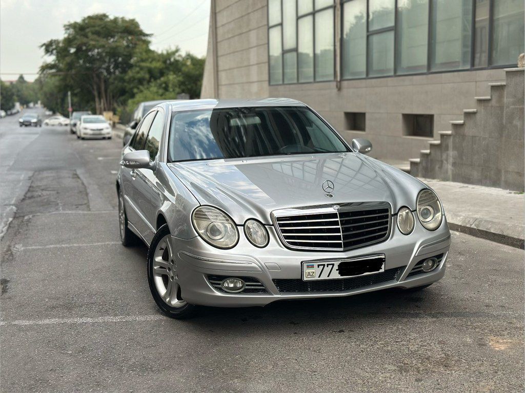 Mercedes E 220, 2.2 L, 2007 il, 312 427 km — Avtomobillər, Bakı (3)