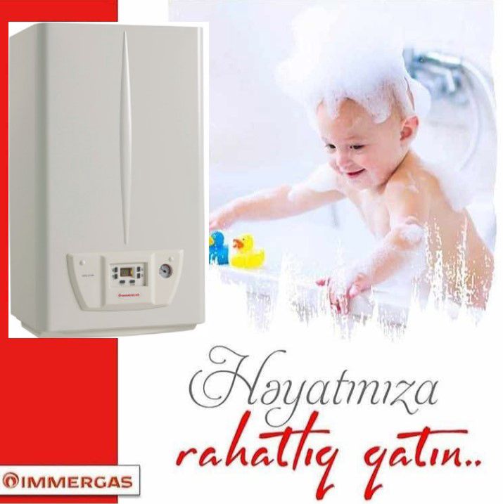 Kombi Immergas Eolo Star 24 kw — Su qızdırıcılar, Bakı (6)