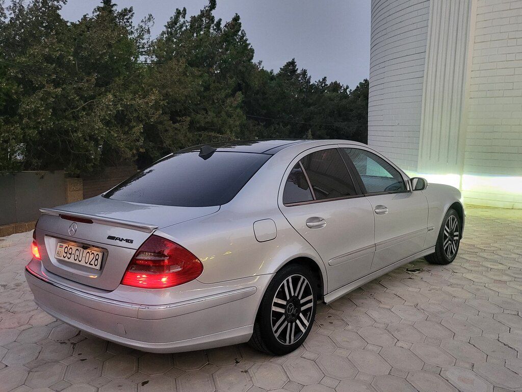 Mercedes E 270, 2.7 L, 2002 il, 538 261 km — Avtomobillər, Bakı (7)