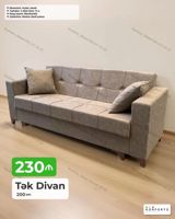 Tək divan – 200 sm - Mexanizm: açılan, bazalı (yuxarıdan qaldırılan — Товары