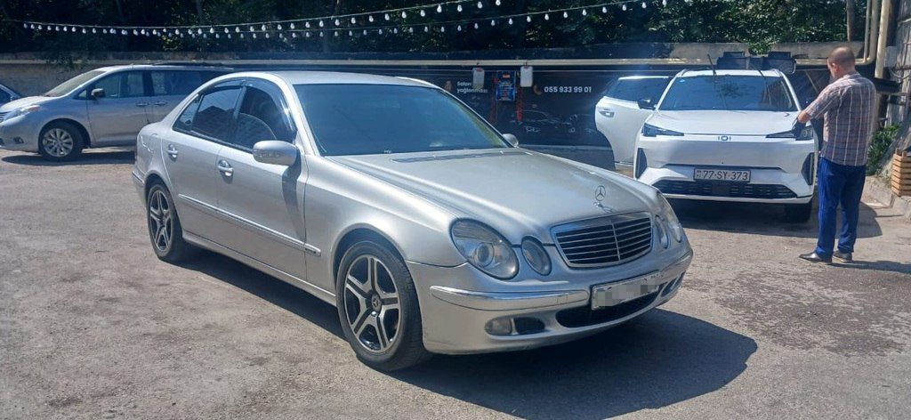 Mercedes E 270, 2.7 L, 2002 il, 40 000 km — Avtomobillər, Bakı (4)