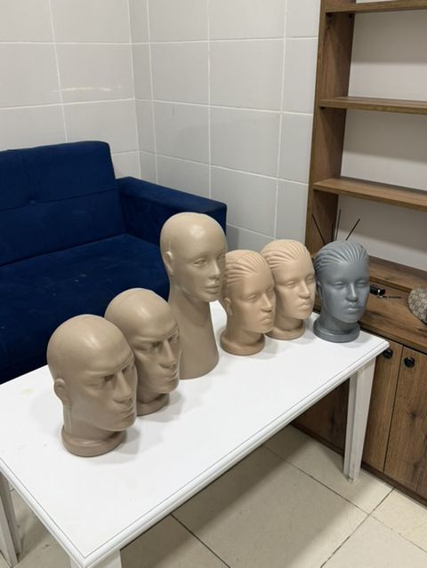 Baş, Plastik, plastmas, Boz — Saray