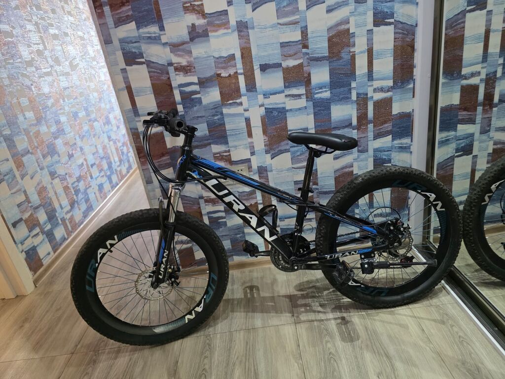 URAN velosipedi 24luk shimano tormuz eylecinde balaca ezikvar ona gore — Dağ velosipedləri, Bakı (4)