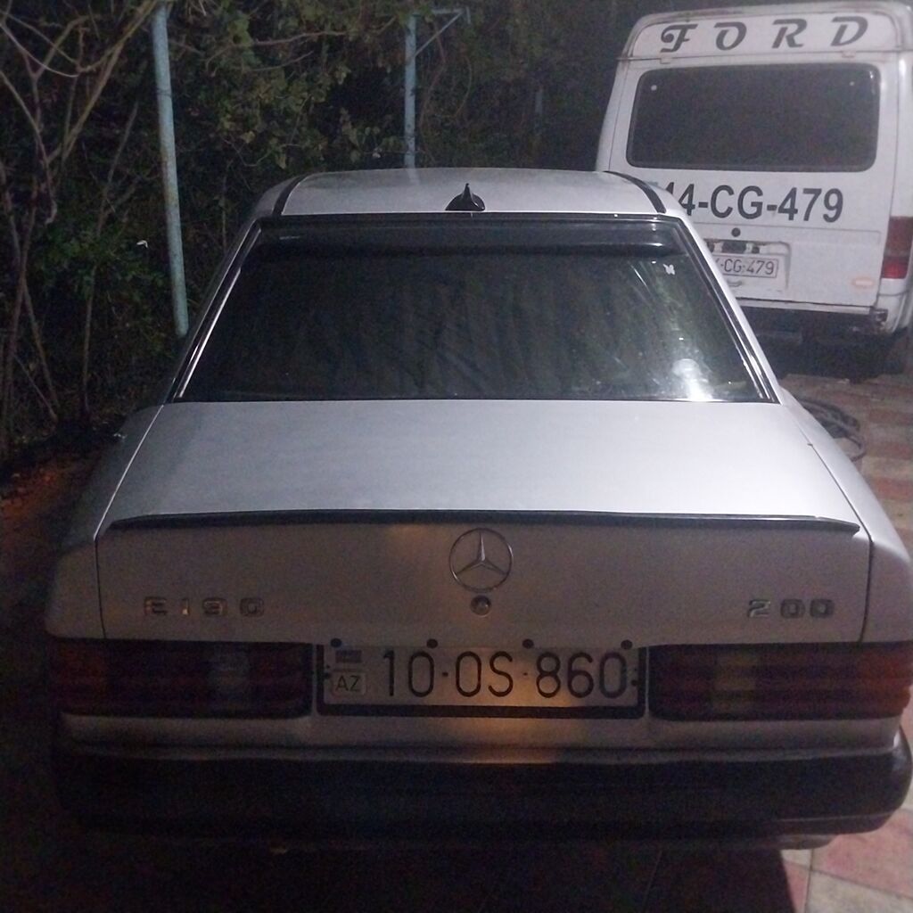 Mercedes-Benz 190 (W201): 2 l | 1989 il Sedan — Avtomobillər, Cəlilabad (9)