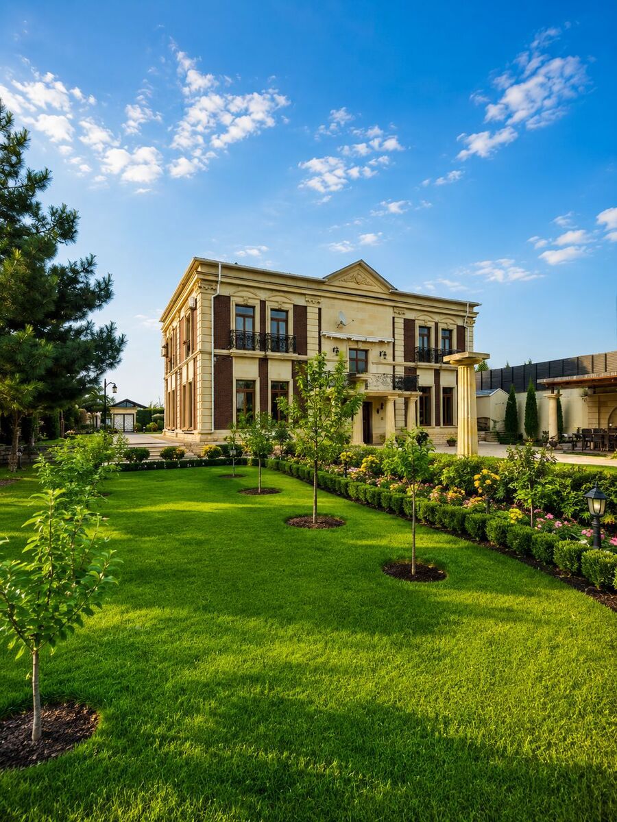 İcarəyə verilir 5 otaqlı həyət evi/bağ evi 500 m² — Ev, villa, Bakı (9)