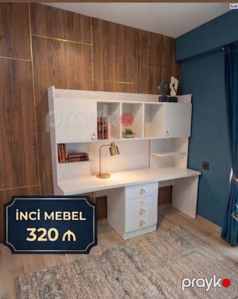 Düz masa, Polkalı, Siyirməli, Azərbaycan, Sadə laminat, Zəmanətli, Kredit yoxdur — Bakı
