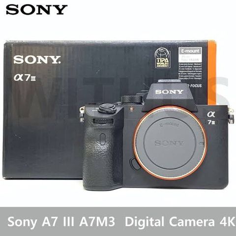 Sony Alpha A7 III (A7M3) — tam kadr E-mount fotoaparat, 4K