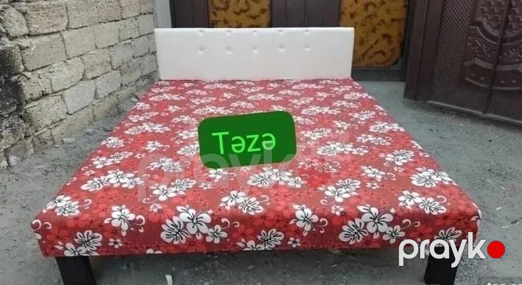 Təzə çarpayılar. 1 nəfərlik çarpayılar 60manat. 2 nəfərlik taxt — Xidmətlər, Bakı (2)