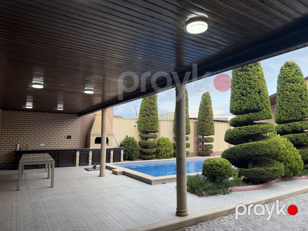 Satılır 4 otaqlı həyət evi/bağ evi 200 m² — Ev, villa, Bakı (3)