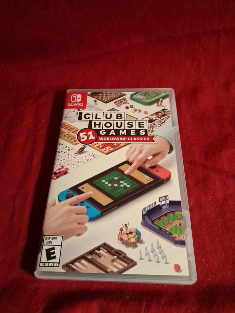 Clubhouse Games 51 Worldwide Classics Nintendo Switch oyunu — Elektronika, Bakı
