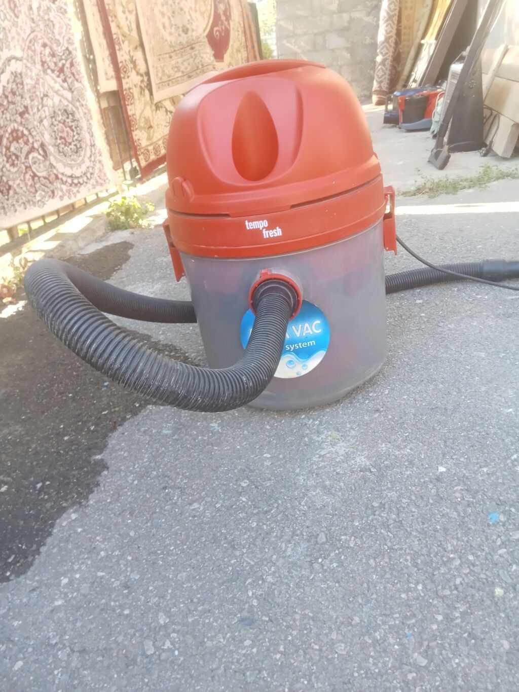 Sənaye tipli tozsoran – Tempo Fresh Aqua Vac System su filtrasiyası