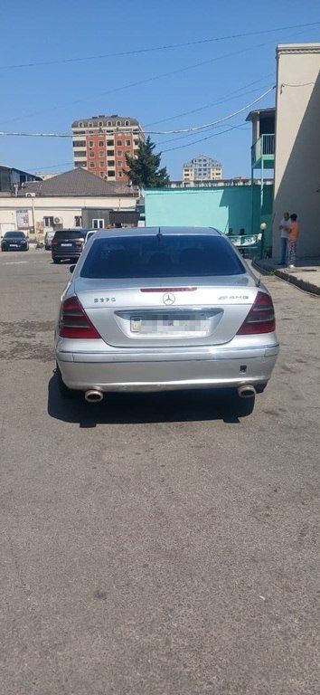 Mercedes E 270, 2.7 L, 2002 il, 40 000 km — Avtomobillər, Bakı (2)
