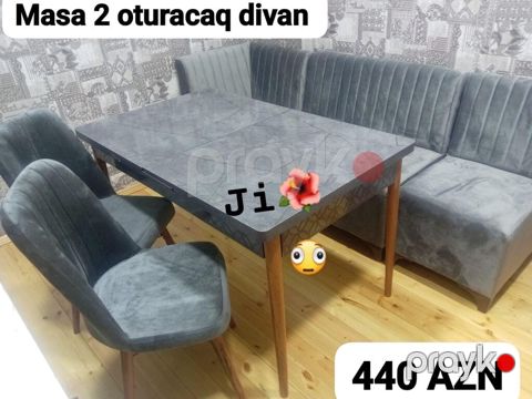 Künc divan və masa desti — Quba