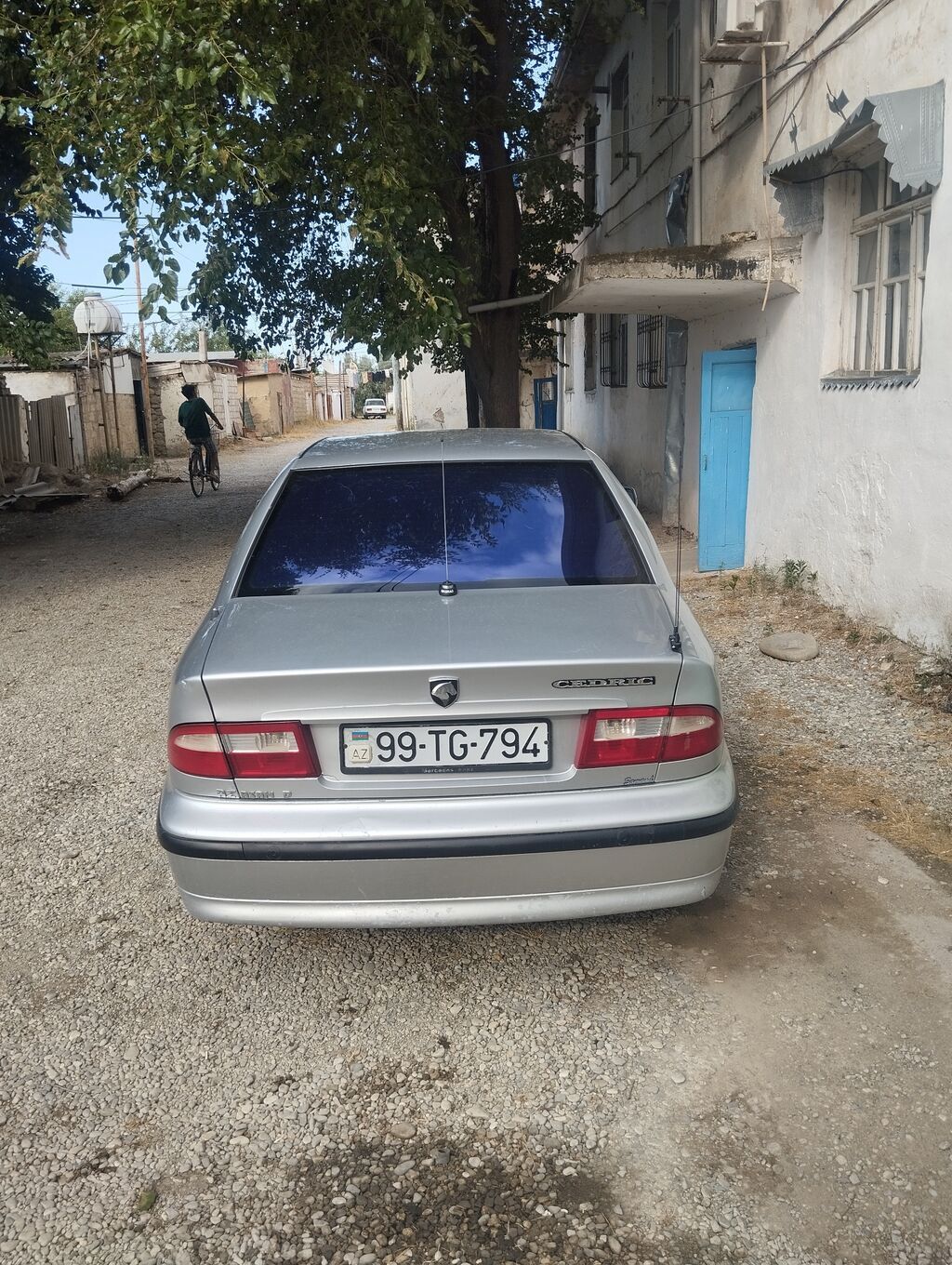 Peugeot Pars (Samand) sedan – gümüşü rəng, 4 qapı, arxa ötürücülü — Avto, Şabran (3)