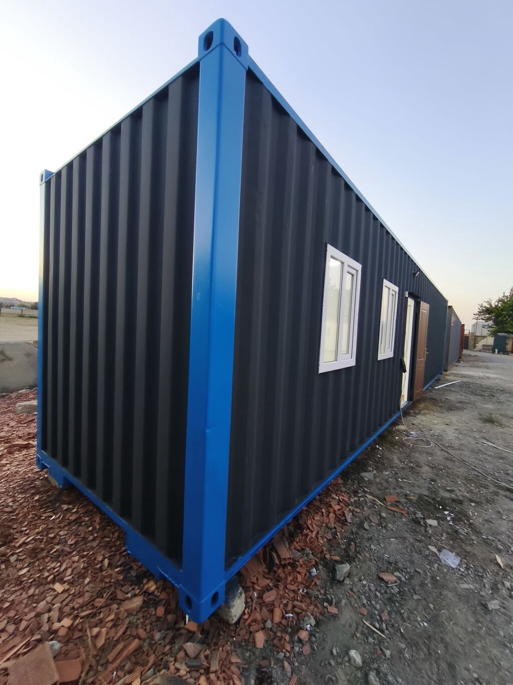 40 ft modul/konteyner ofis və anbar 6 anbar 6 m ofis - Ölçü: 40 fut — Biznes və avadanlıq, Digah (2)