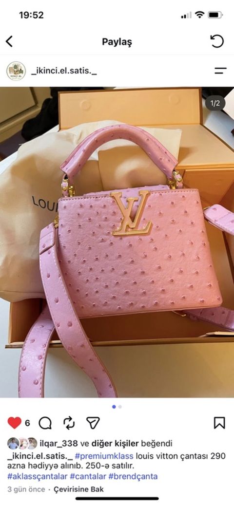 Endirim olunacaq - Louis Vuitton qadın çantası, premium klass - Rəng — Şəxsi əşyalarım