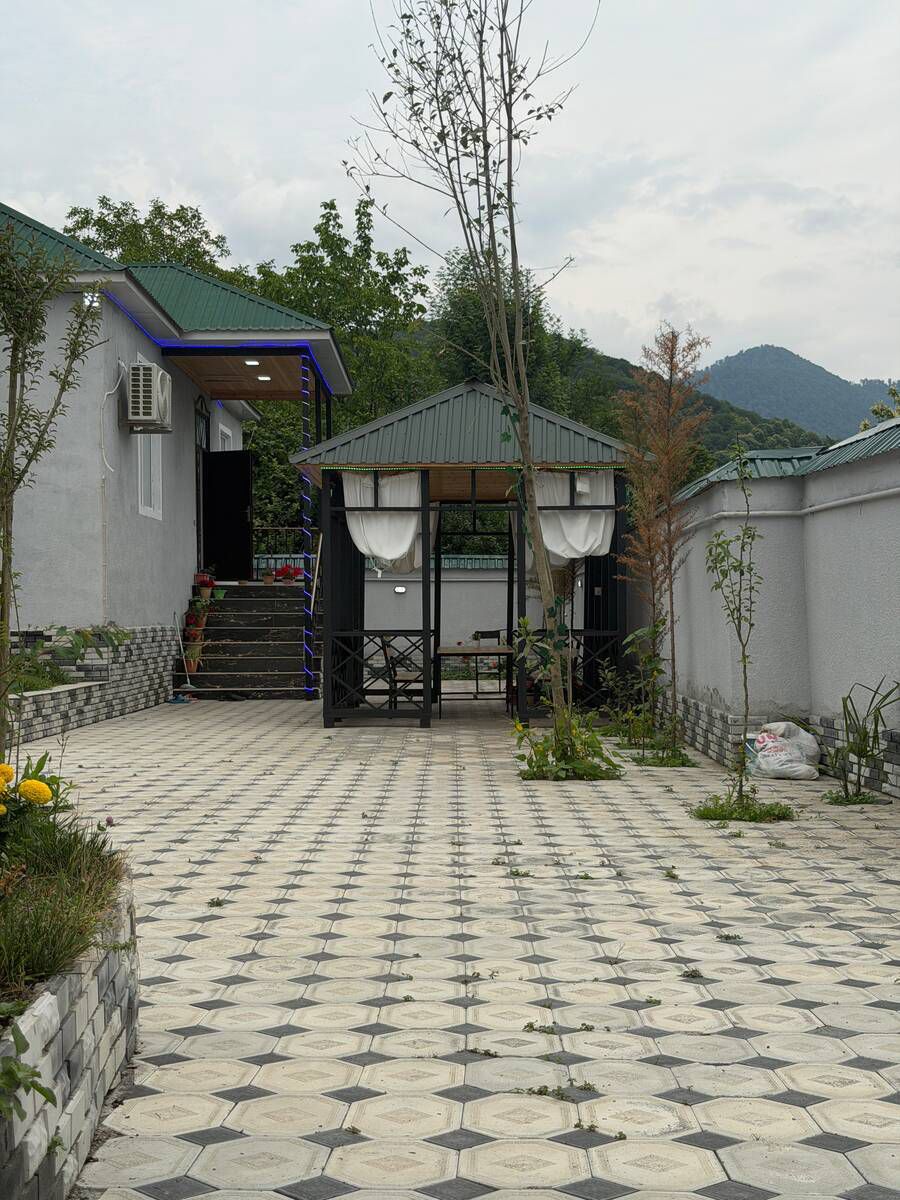 İcarəyə verilir 4 otaqlı həyət evi/bağ evi 100 m² — Ev, villa, Qəbələ (12)