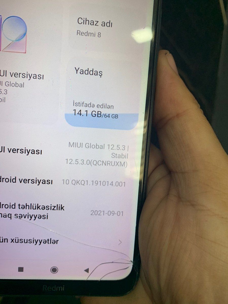 Xiaomi Mi 8 Black 64GB/6GB — Smartfonlar, Bakı (3)