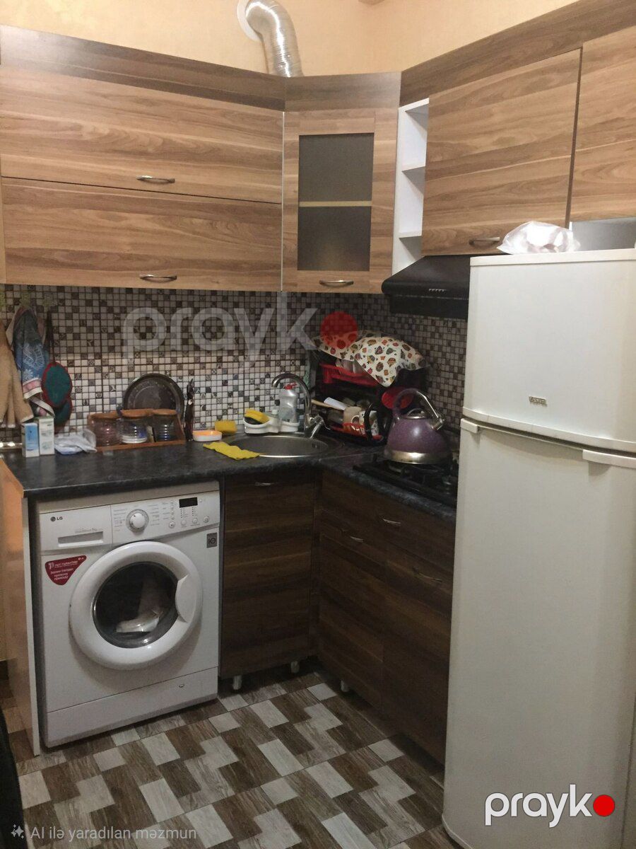 2-otaqlı yeni tikili, İnşaatçılar m., 40 m² — Mənzil, Bakı (3)