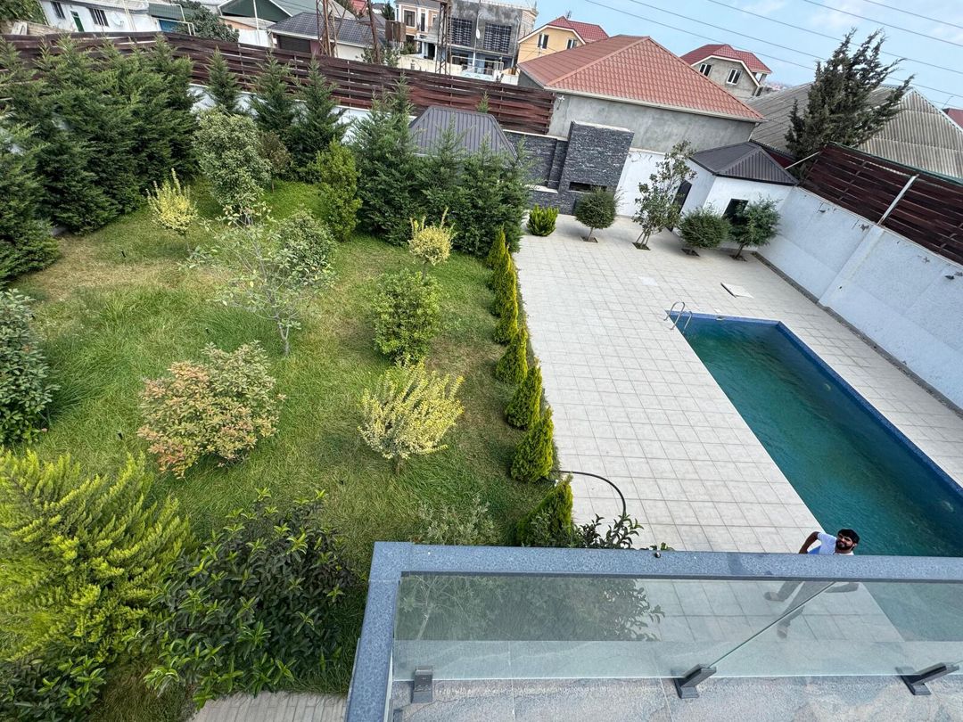 İcarəyə verilir 5 otaqlı həyət evi/bağ evi 320 m² — Ev, villa, Bakı (6)
