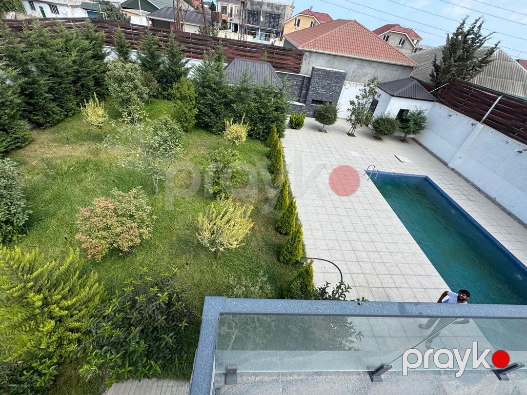 İcarəyə verilir 5 otaqlı həyət evi/bağ evi 320 m² — Ev, villa, Bakı (6)