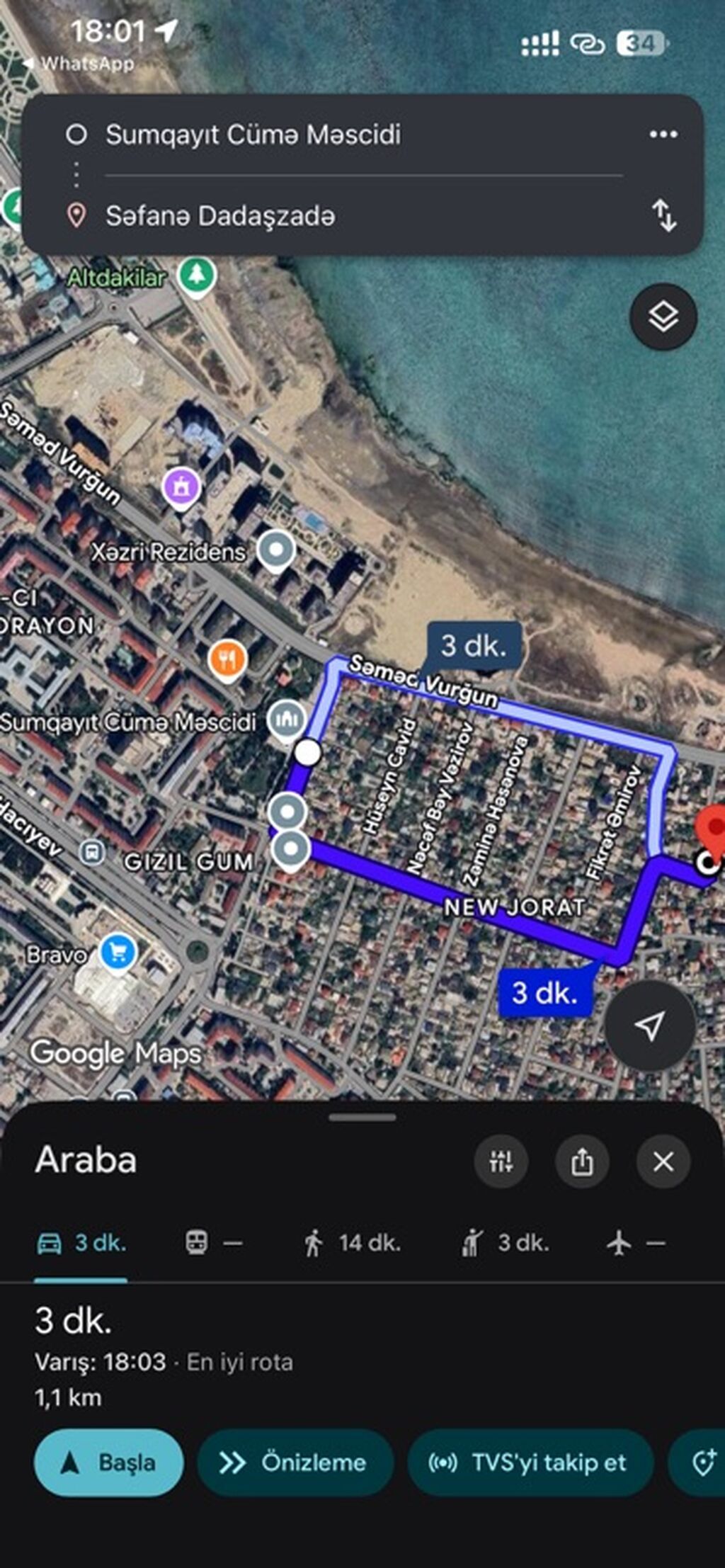 For sale: land, 3 sot — Torpaq, Saray (6)