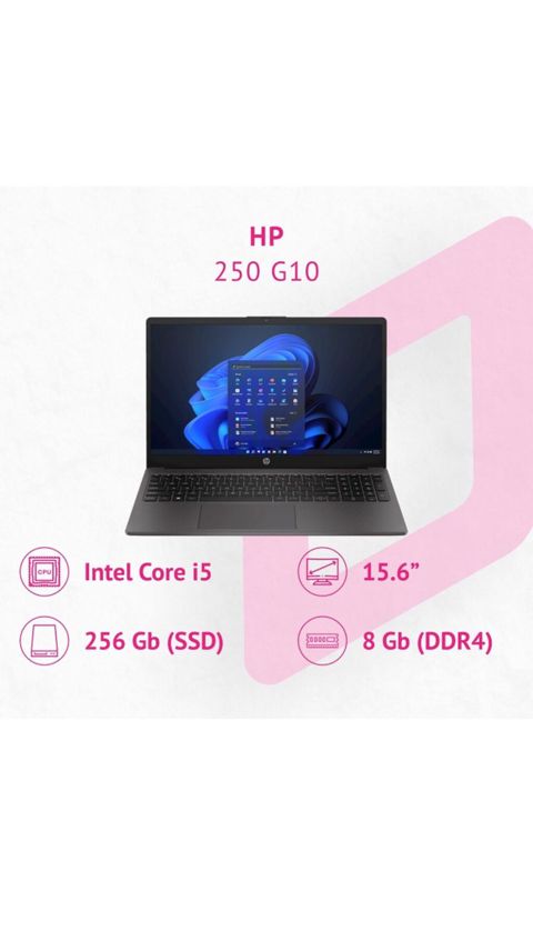 Ноутбук HP 250 G10 - это надежный и мощный ноутбук, идеально