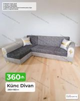 Künc divan – 260×160 sm - Mexanizm: açılan, bazalı (alt hissədə — Ürünler