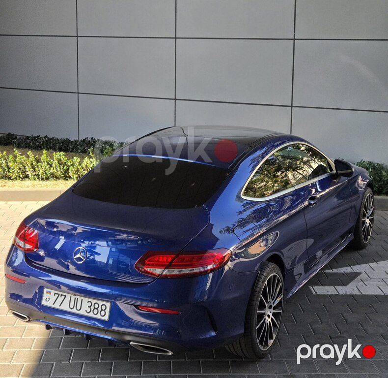 Mercedes C 300, 2.0 L, 2015 il, 130 980 km 77-UU-388 — Avtomobillər, Bakı (2)