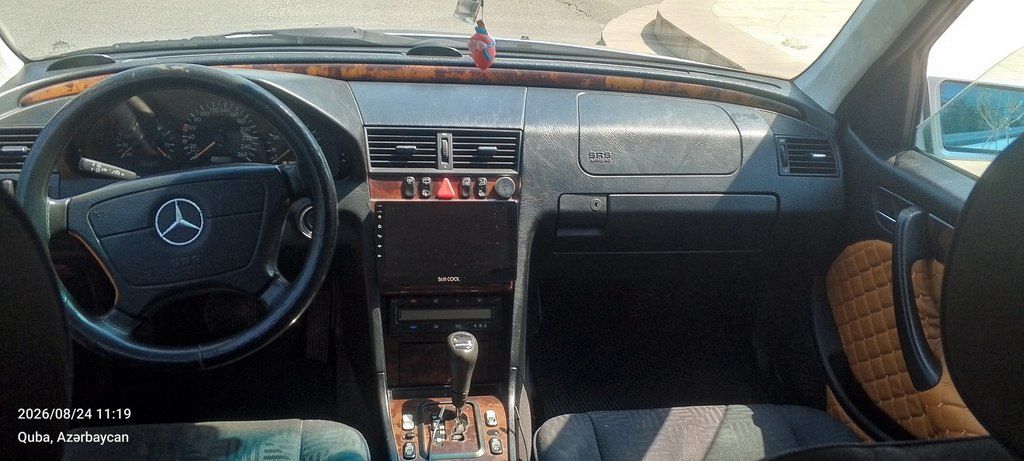 Mercedes C 200, 2.0 L, 2000 il, 542 000 km — Avtomobillər, Quba (4)