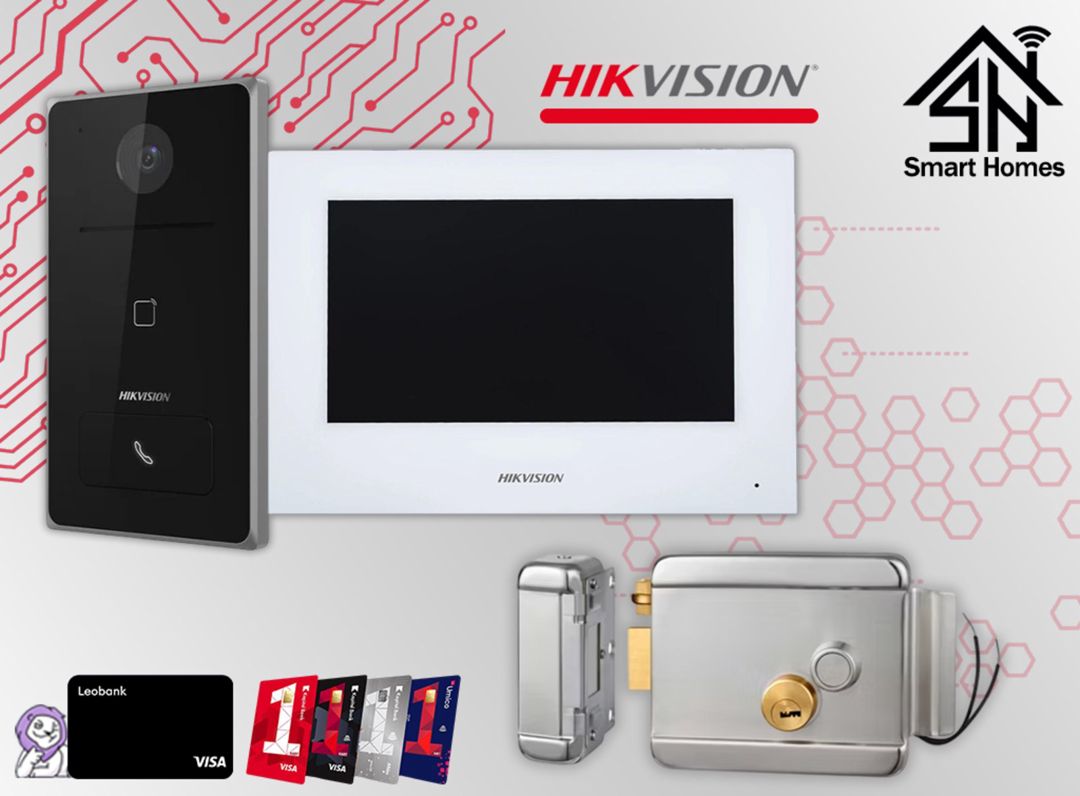 Hikvision 7 düymlük Wi-Fi villa domofon dəsti — Təhlükəsizlik sistemləri, Bakı (4)