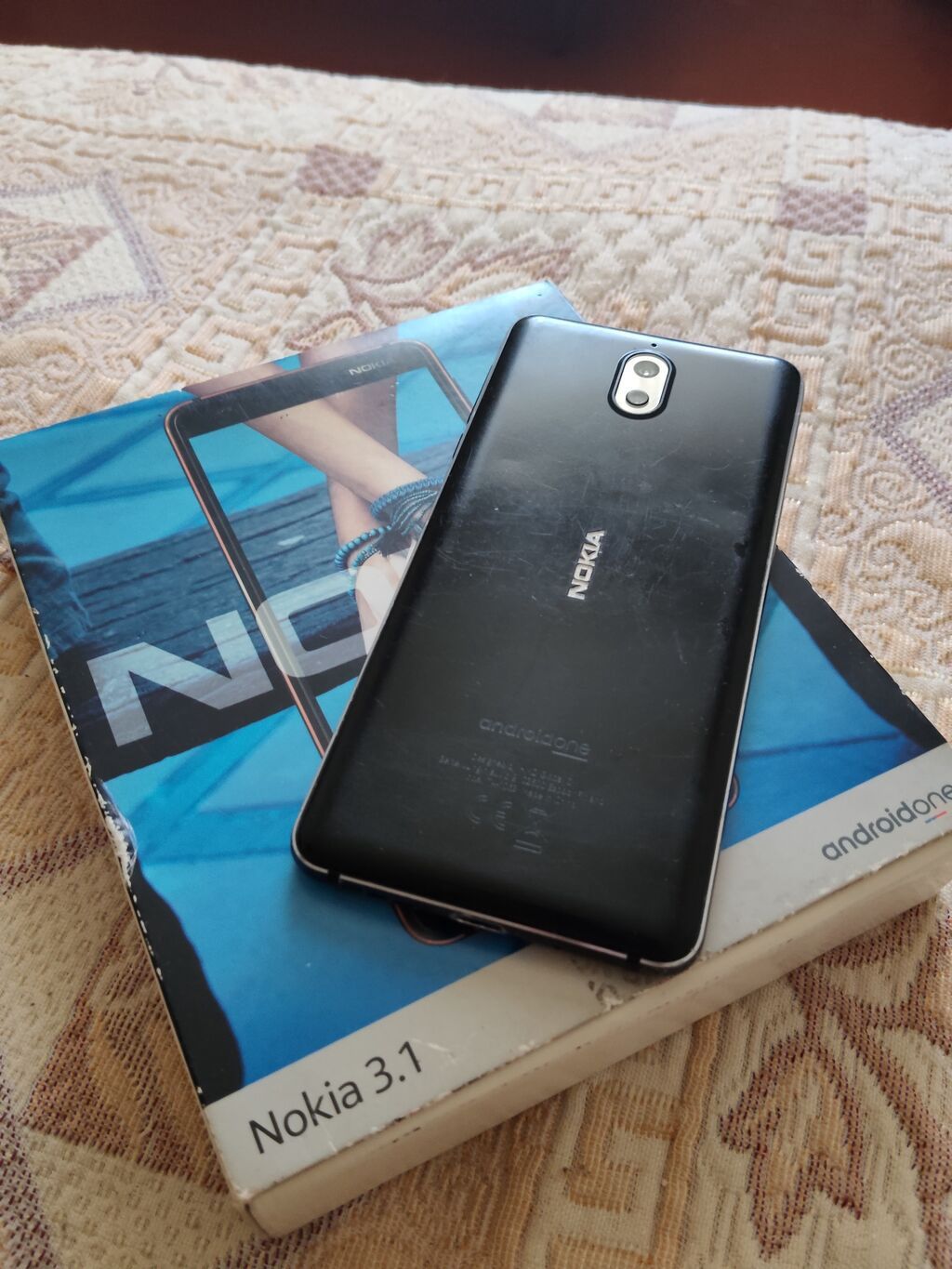 Nokia 3.1, rəng - Qara, İki sim kartlı — Nokia, Göyçay (2)