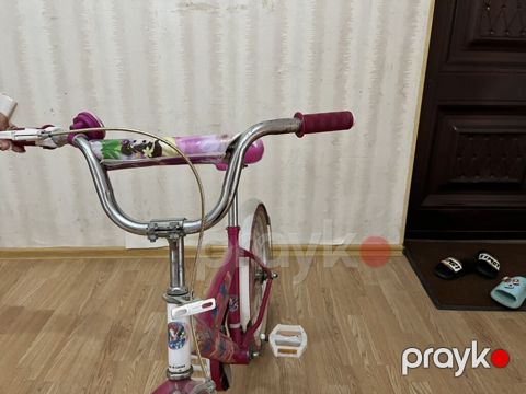 Uşaq velosipedi – 20 düym - Rəng: çəhrayı/alışdırıcı çalarlarla
