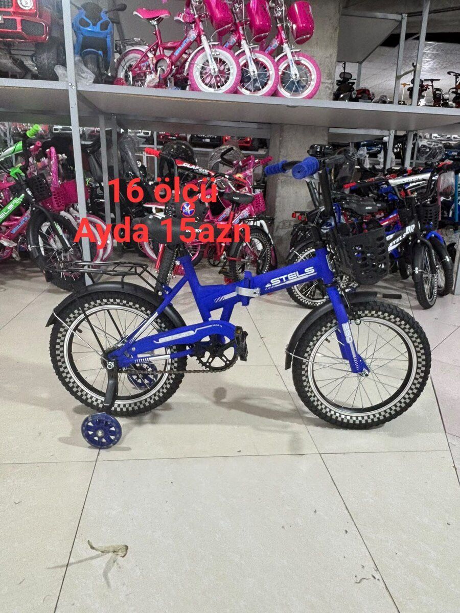 Qatlanan velosiped Stels 16 — Velosipedlər, Bakı
