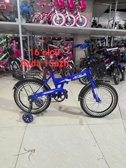 Qatlanan velosiped Stels 16 — Bakı