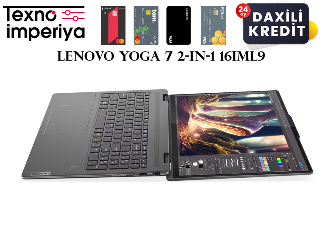 Lenovo Yoga 7 2-in-1 16IML9 83DL0002US — Noutbuklar, Bakı (10)