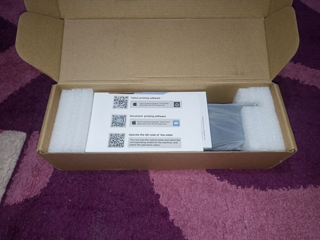 A4 Portativ Mobil Printer – mürəkkəbsiz, termal texnologiya — Elektronika, Bakı (2)