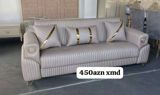 Bej rəngli dəbli divan – 450 AZN - Modern dizayn: şaquli tikişlər — Ürünler