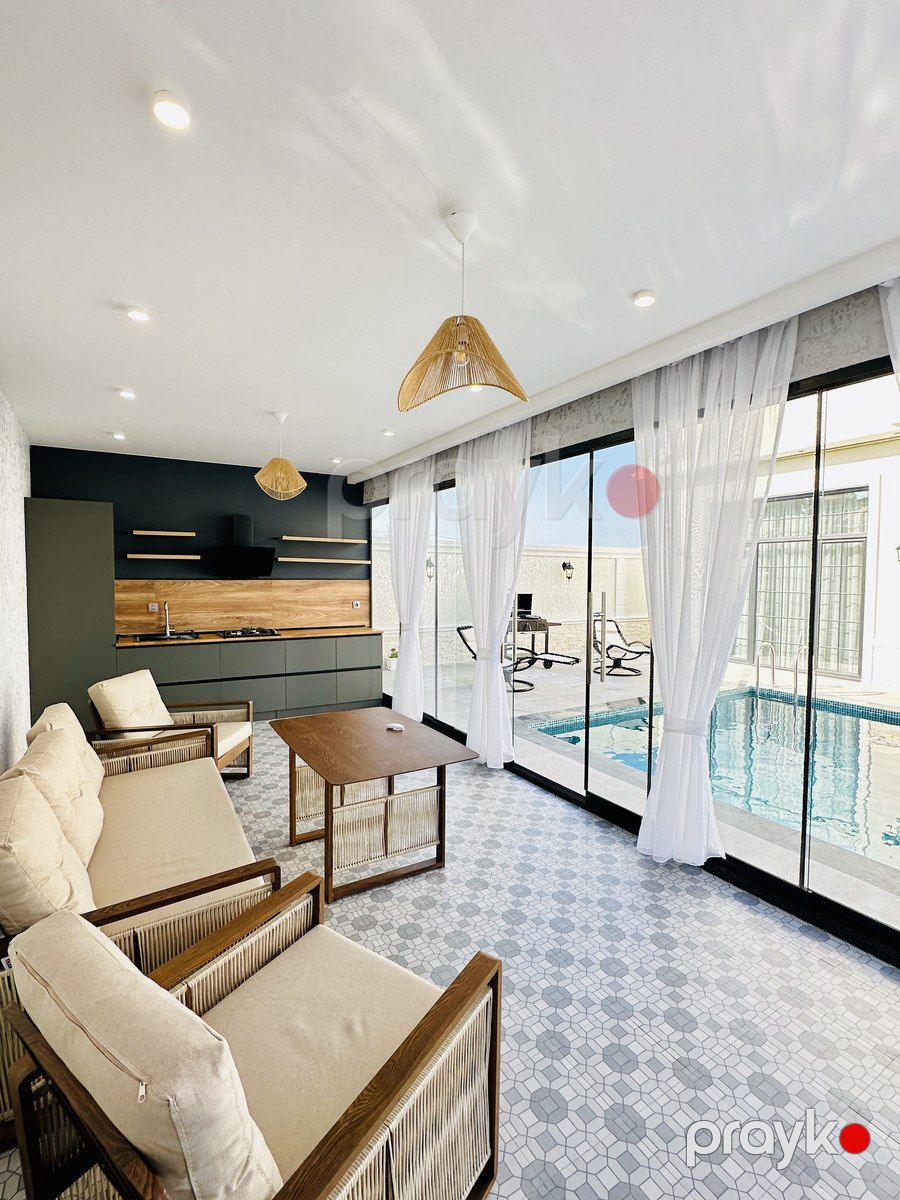 Satılır 4 otaqlı həyət evi/bağ evi 208 m² — Ev, villa, Bakı (5)