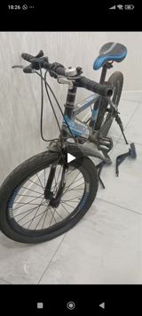 Uşaq velosipedi – Amtron (20” təkər) - Rəng: Qara-mavi dizayn, uyğun — Velosipedlər
