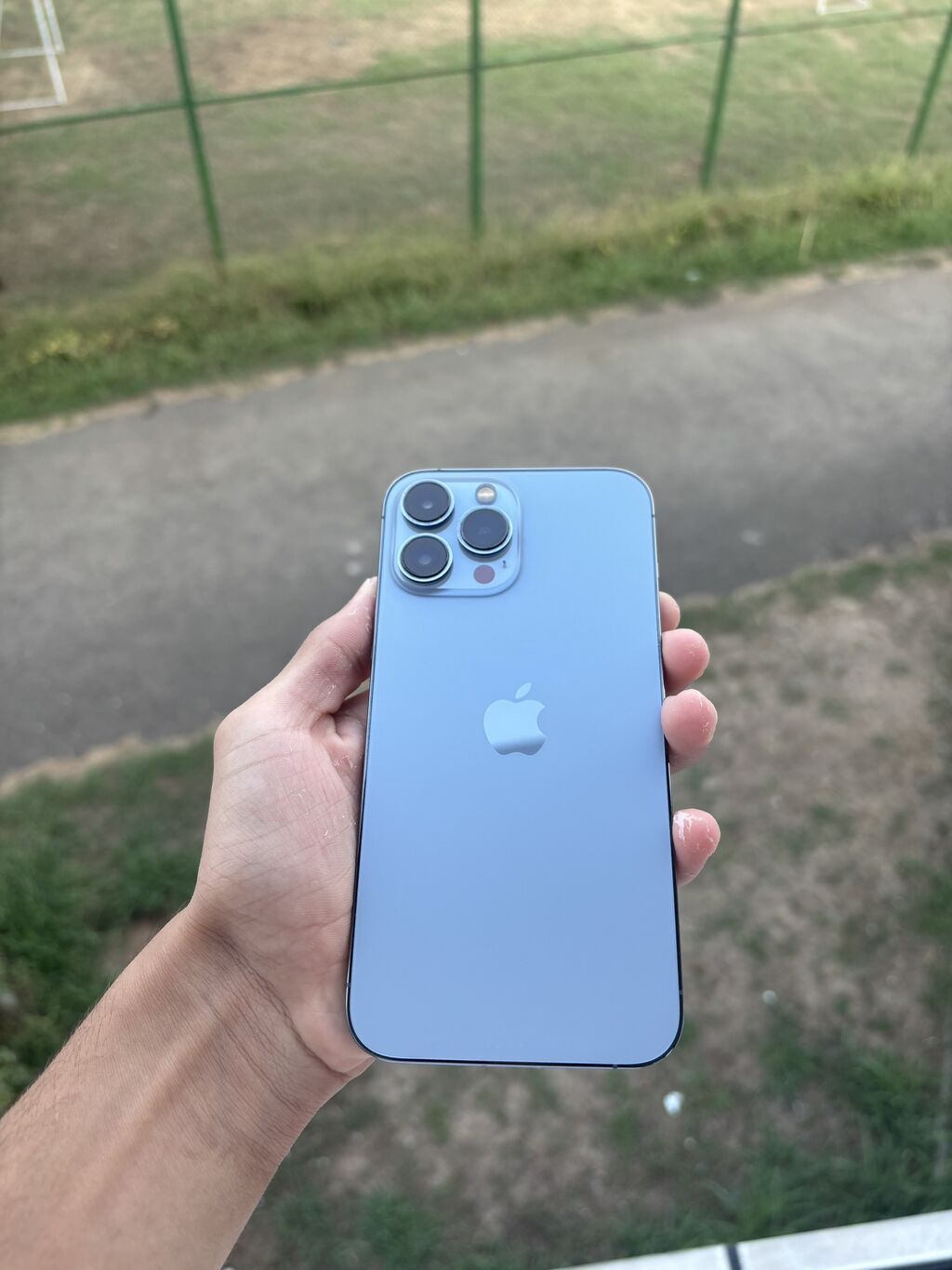 IPhone 13 Pro Max, 256 GB, Sierra Blue, Simsiz şarj, Face ID, Sənədlərlə — Apple iPhone, Bakı