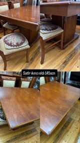 Ağac yemək masası - Material: tam ağac, klassik üslub - Forma — Furniture
